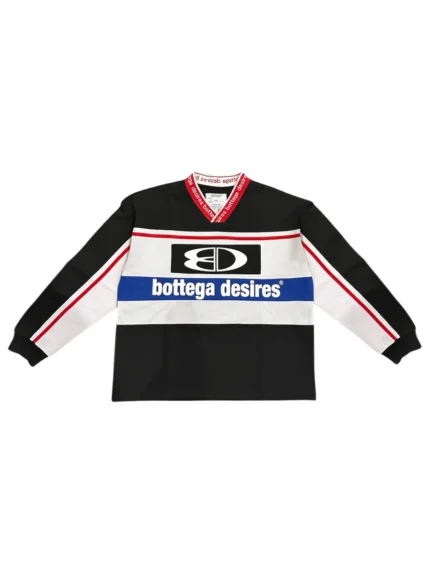 Bottega Desire Hockey Long Sleeve Jersey (Black)