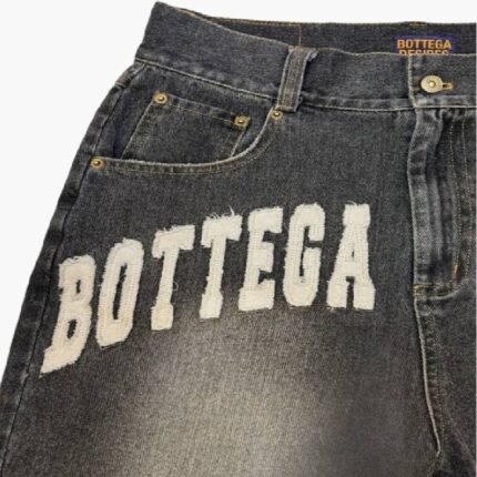 Bottega Desires Denim Shorts (Black)