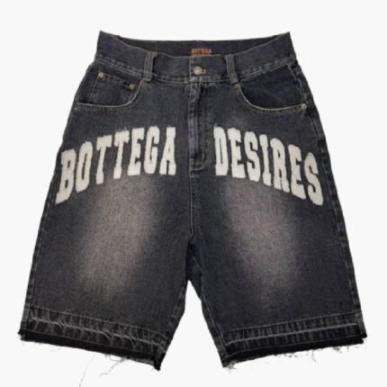 Bottega Desires Denim Shorts (Black)