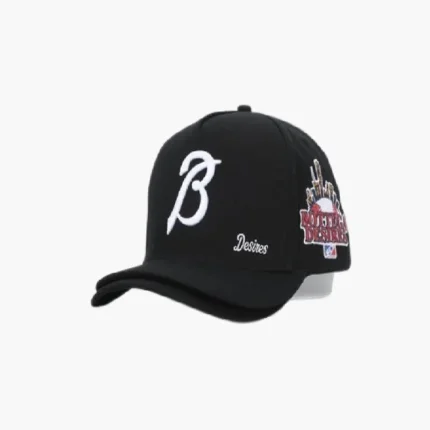 Bottega Desires Double Brim Hat (Black)
